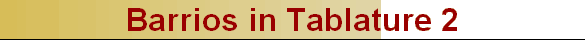 Barrios in Tablature 2