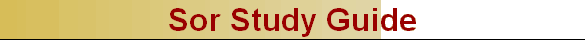 Sor Study Guide