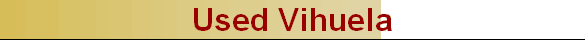 Used Vihuela